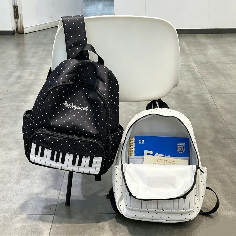 Hiking Backpack Waterproof - Zaino con motivo a onde e